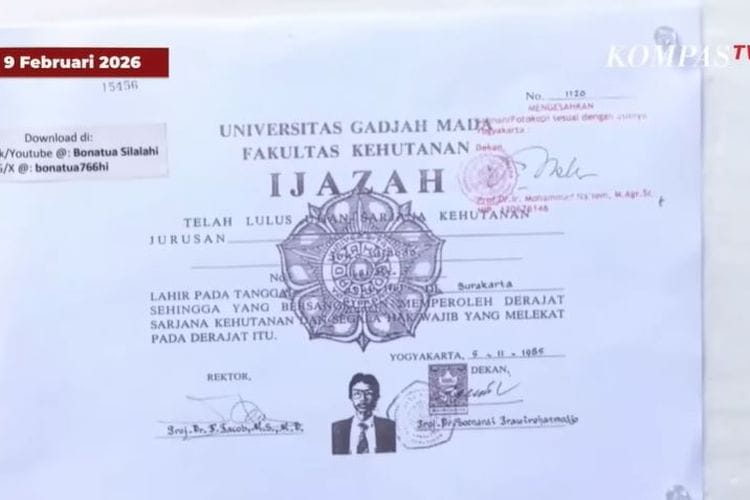 Akhirnya Terbit! Salinan Ijazah Jokowi dari KPU – Fakta Mulai Terungkap